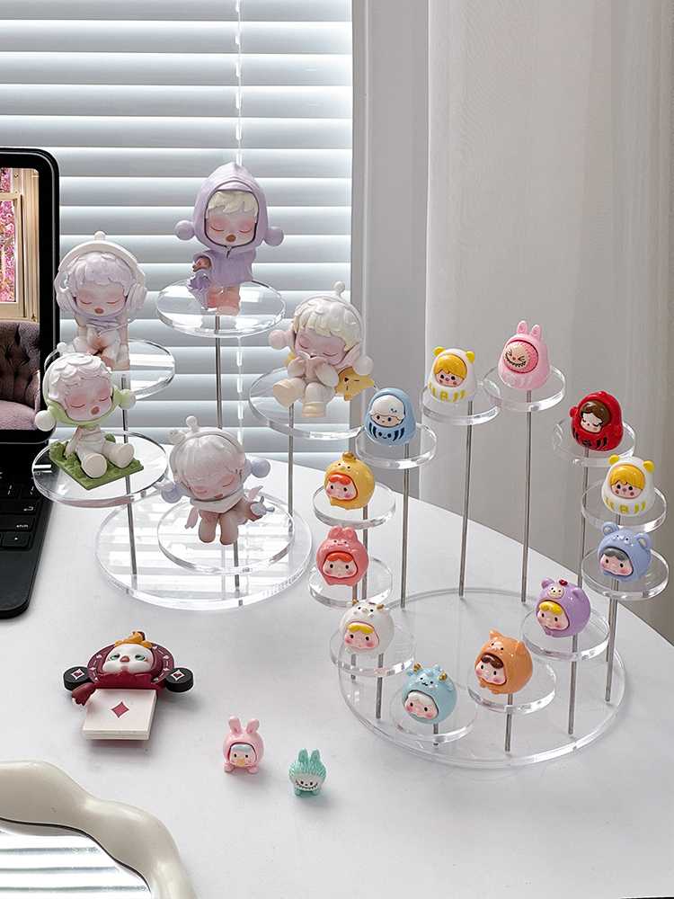 フィギュアケース 多段式ミニフィギュア展示台