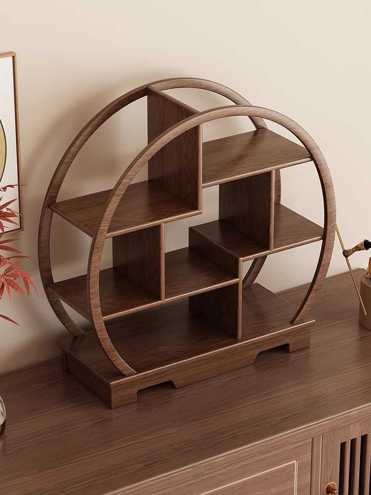 フィギュアケース 丸型和風フィギュアケース