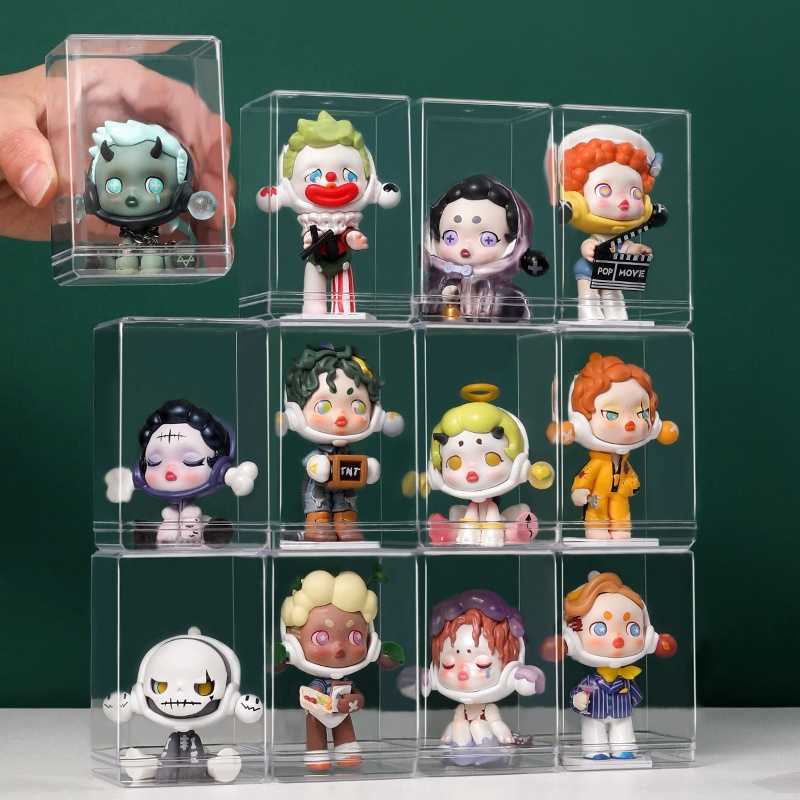フィギュアケース 積み重ね透明ミニフィギュアケース