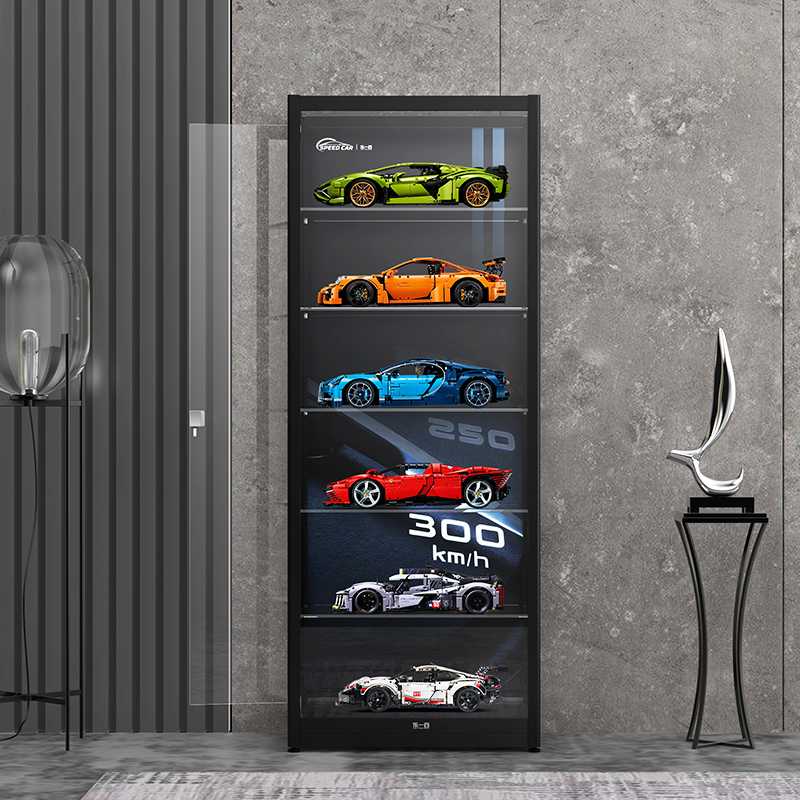 フィギュアケース スタイリッシュ多段フィギュアショーケース