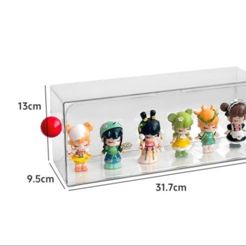 フィギュアケース 小型 透明二段式小型フィギュア収納展示箱
