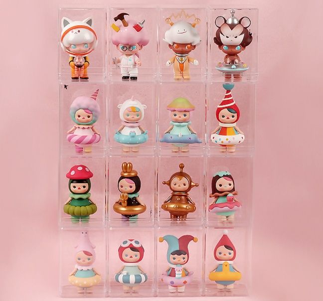 フィギュアケース 小型 透明アクリル製小型フィギュア展示収納ケース