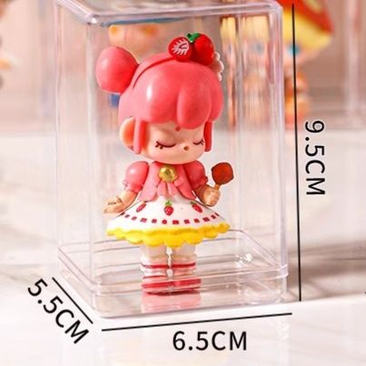 フィギュアケース 小型 透明アクリル製小型フィギュア展示ボックス