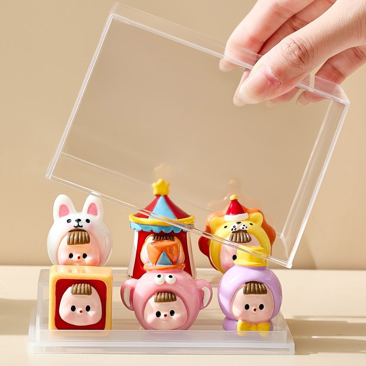 フィギュアケース 小型 透明アクリル小物ディスプレイケース