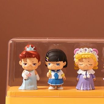 フィギュアケース 小型 透明アクリル三段式卓上収納展示ボックス