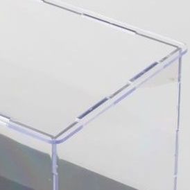 フィギュアケース 小型 透明アクリル展示ボックス段差付台座モデル