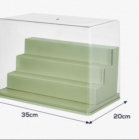 フィギュアケース 小型 透明アクリル製多段式ミニフィギュア展示収納ケース