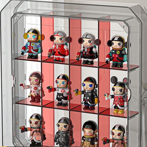 フィギュアケース 小型 透明三段式小型フィギュア展示収納ケース