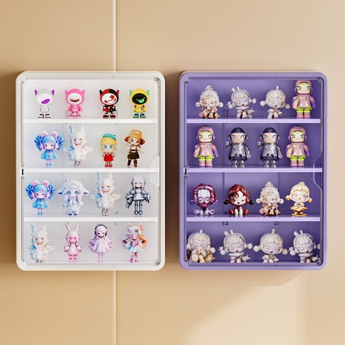 フィギュアケース 小型 壁掛け対応スケルトンフィギュアケース