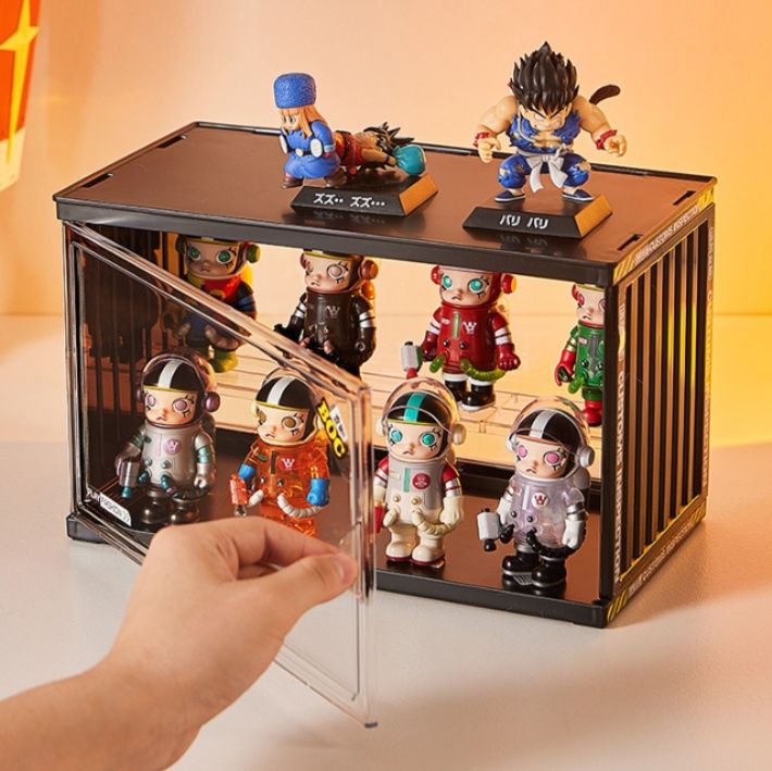 フィギュアケース 透明アクリル積み重ね式小型収納展示箱