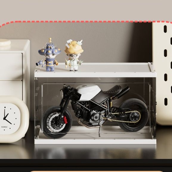 フィギュアケース 透明アクリル二段式卓上フィギュア展示ケース