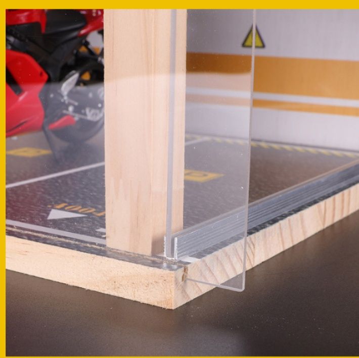 フィギュアケース 立体駐車場デザイン三段式ミニカー展示ケース