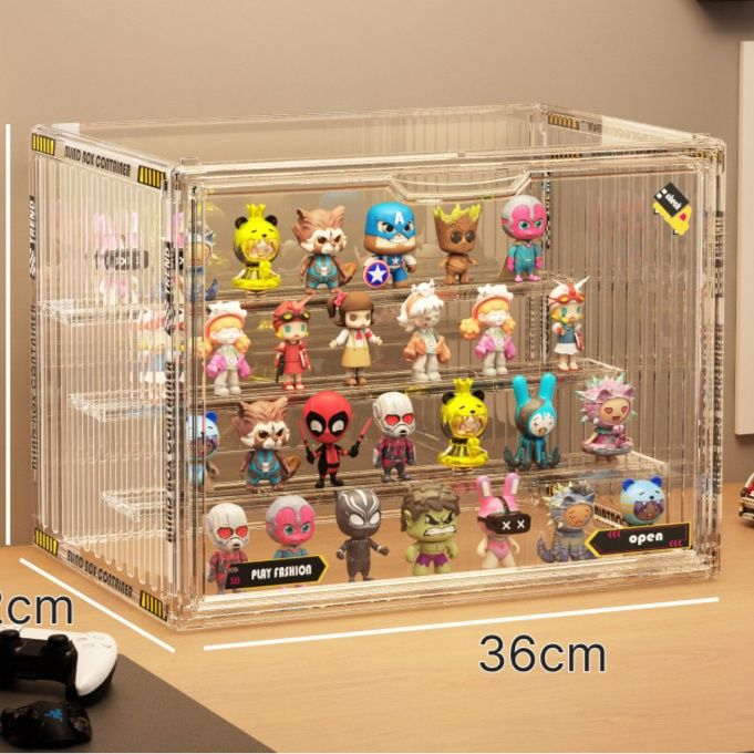 フィギュアケース 透明アクリル製多段式小型コレクション展示ケース