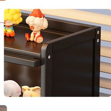 フィギュアケース 三段式卓上透明扉付き 小型