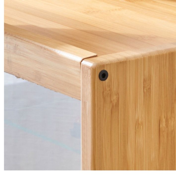 フィギュアケース 天然木組み合わせ自由階段式　小型