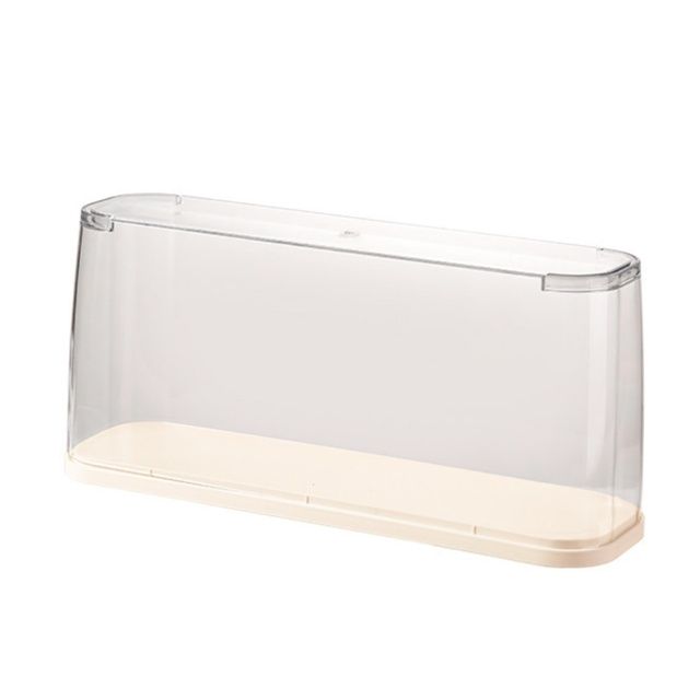 フィギュアケース 透明カバー付き小型卓上フィギュア収納棚