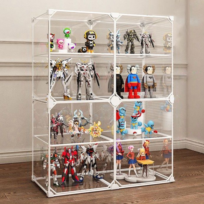 フィギュアケース 透明アクリル製多段式大型