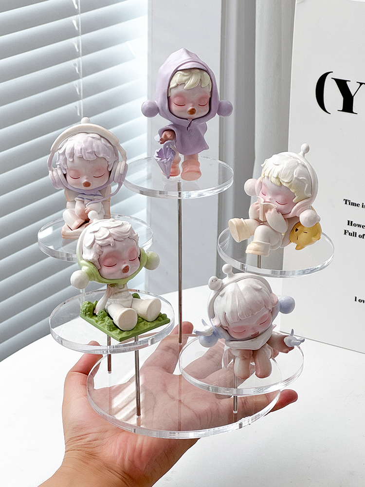 フィギュアケース 多段式ミニフィギュア展示台