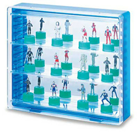 フィギュアケース 透明多段式小型フィギュア専用展示棚