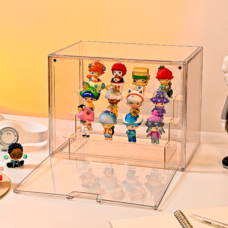 フィギュアケース 重ね置き透明コレクションケース