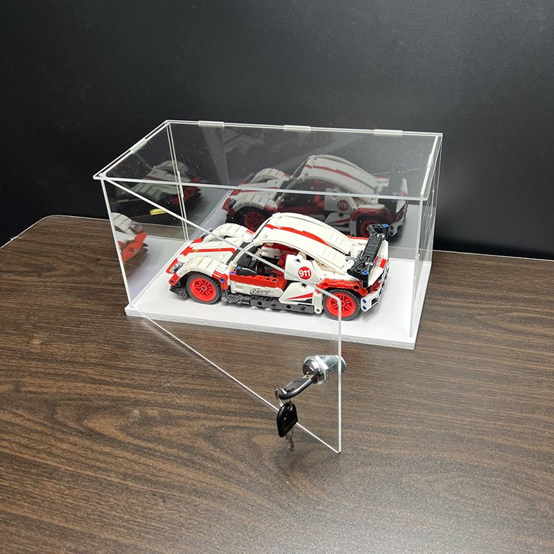 フィギュアケース 鍵付き透明コレクションボックス