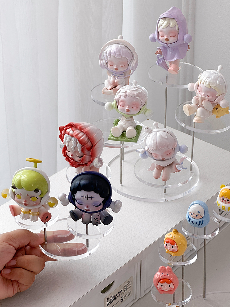 フィギュアケース 多段式ミニフィギュア展示台