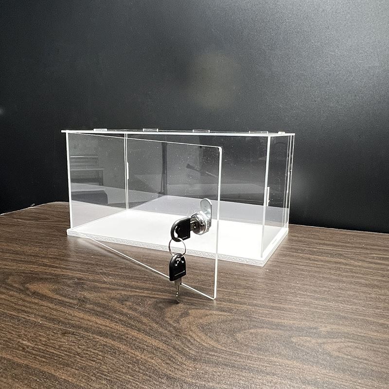 フィギュアケース 鍵付き透明コレクションボックス