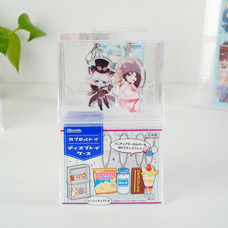 フィギュアケース 透明ミニチュアコレクションボックス