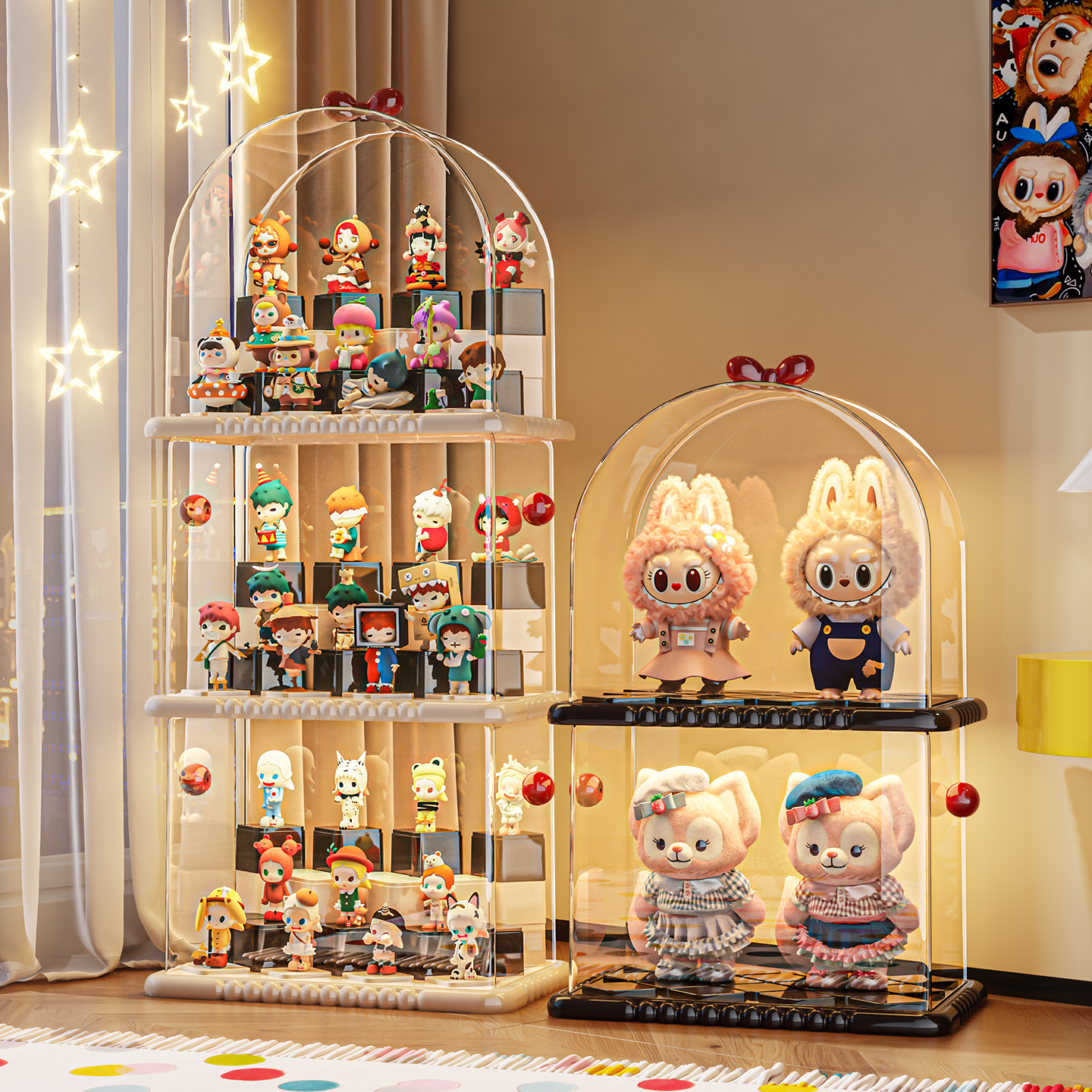 フィギュアケース アーチ型ドーム小型フィギュアケース