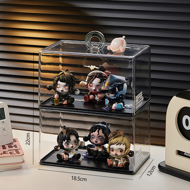 フィギュアケース 積み重ね透明収納ケース