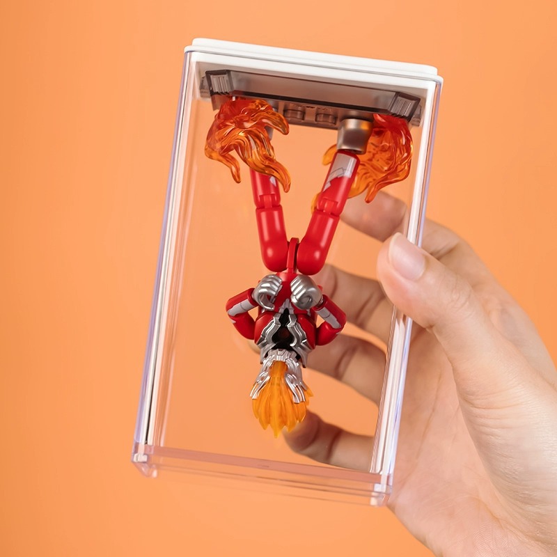 フィギュアケース 透明アクリル製個別収納ボックス小型12個組