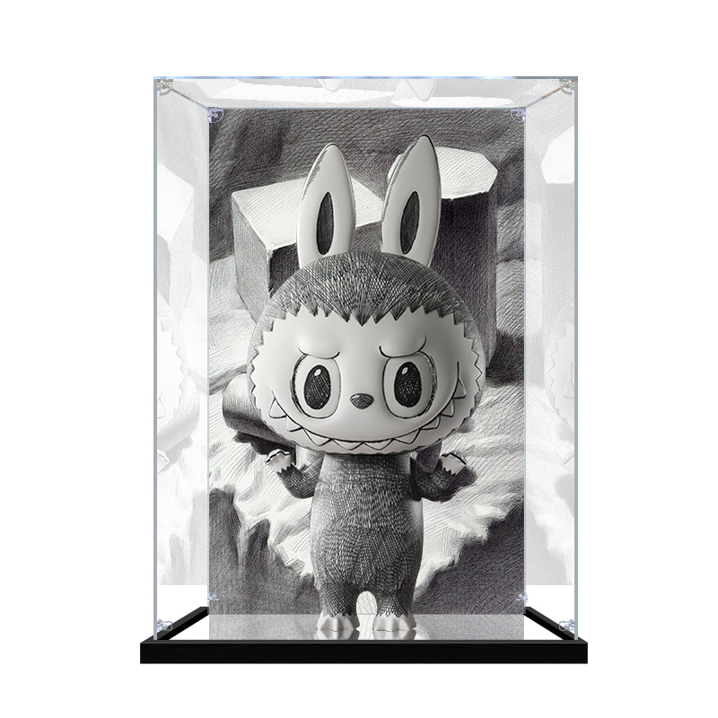 フィギュアケース 幻想うさぎ 透明保護ケース