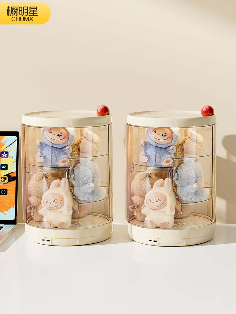 フィギュアケース 回転式コレクションケース