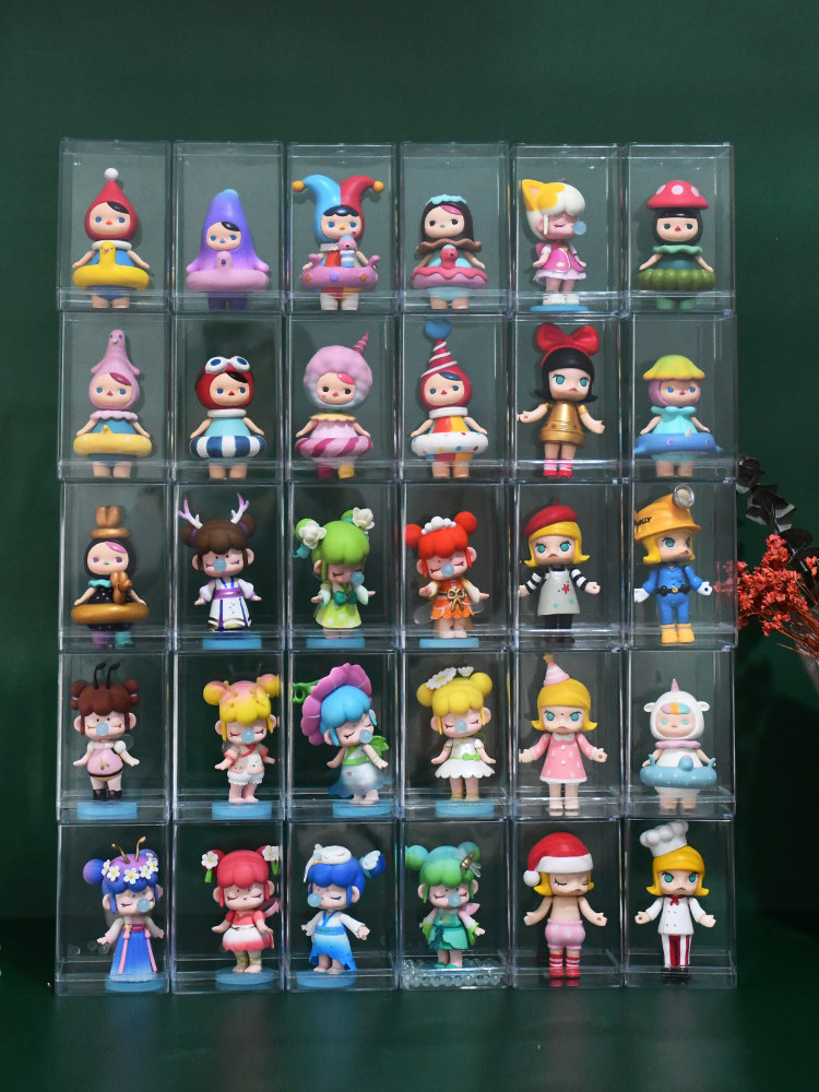 小型フィギュアケース 透明アクリル製コレクションボックス