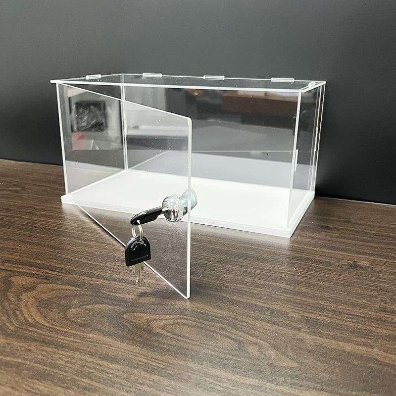 フィギュアケース 鍵付き透明コレクションボックス