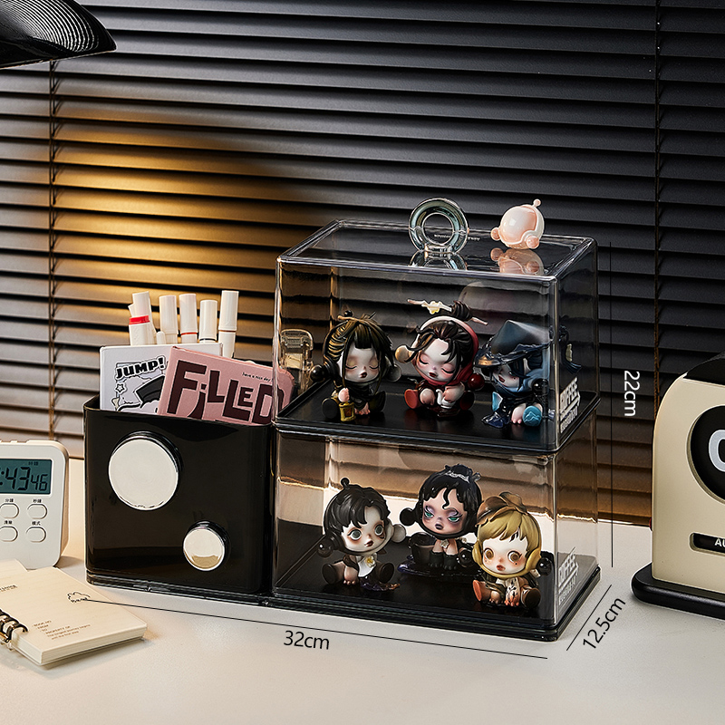 フィギュアケース 積み重ね透明収納ケース