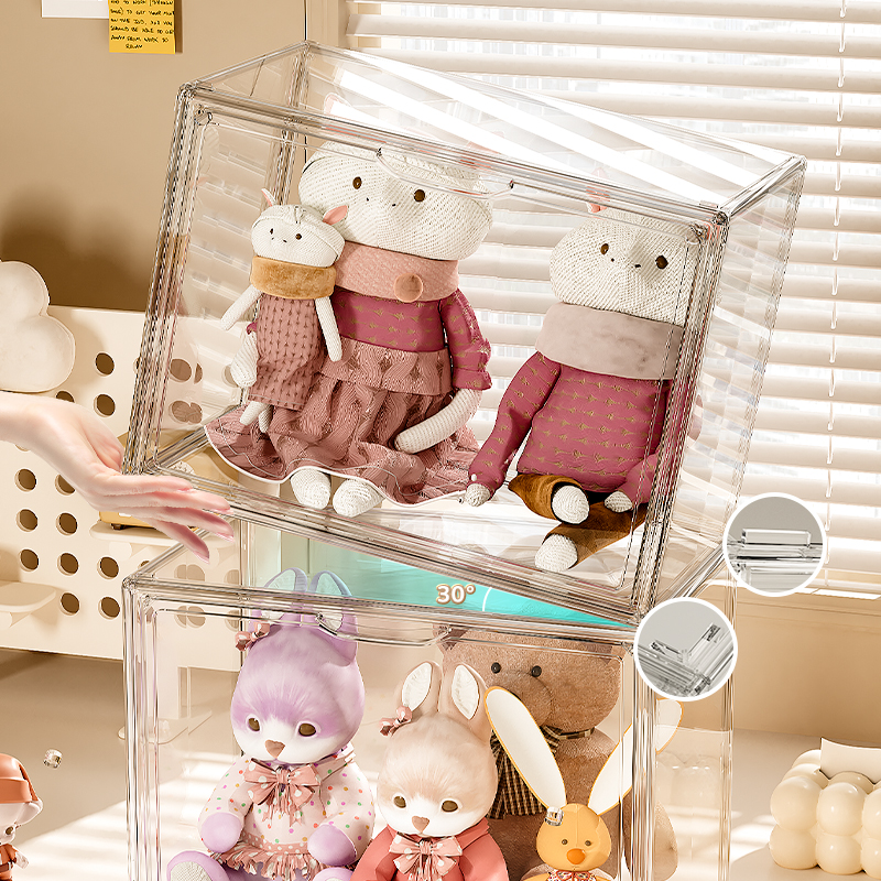 フィギュアケース 積み重ね透明ケース
