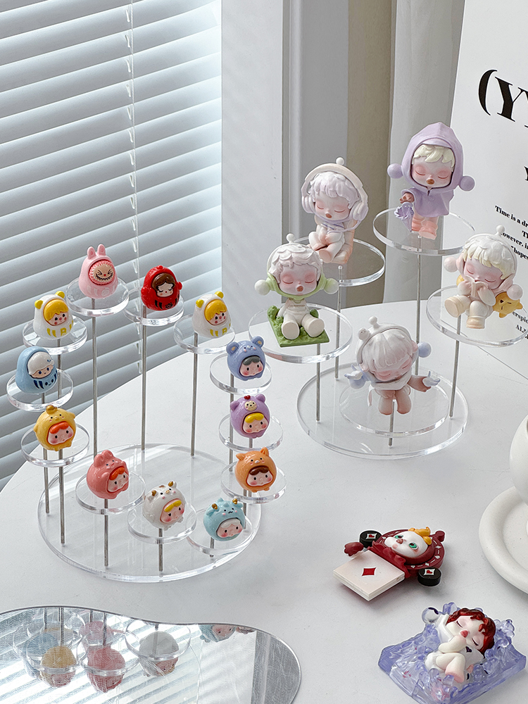 フィギュアケース 多段式ミニフィギュア展示台