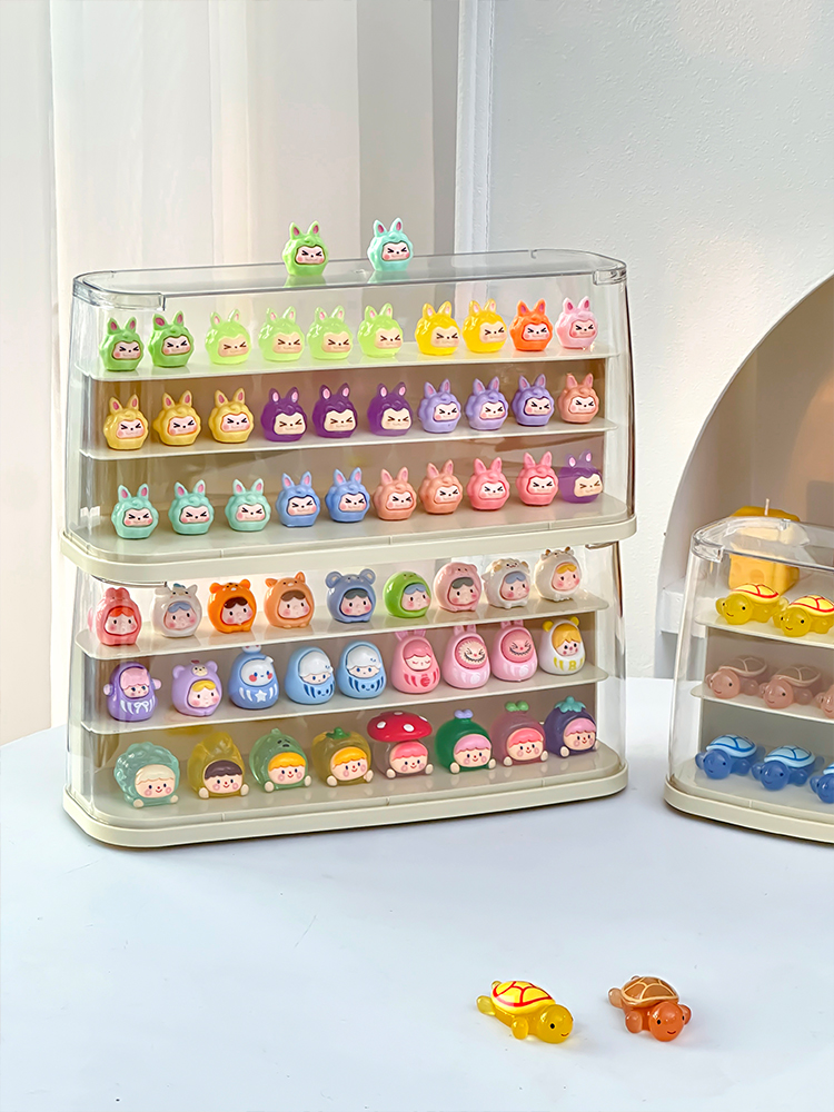 フィギュアケース 多段式ミニフィギュア展示棚