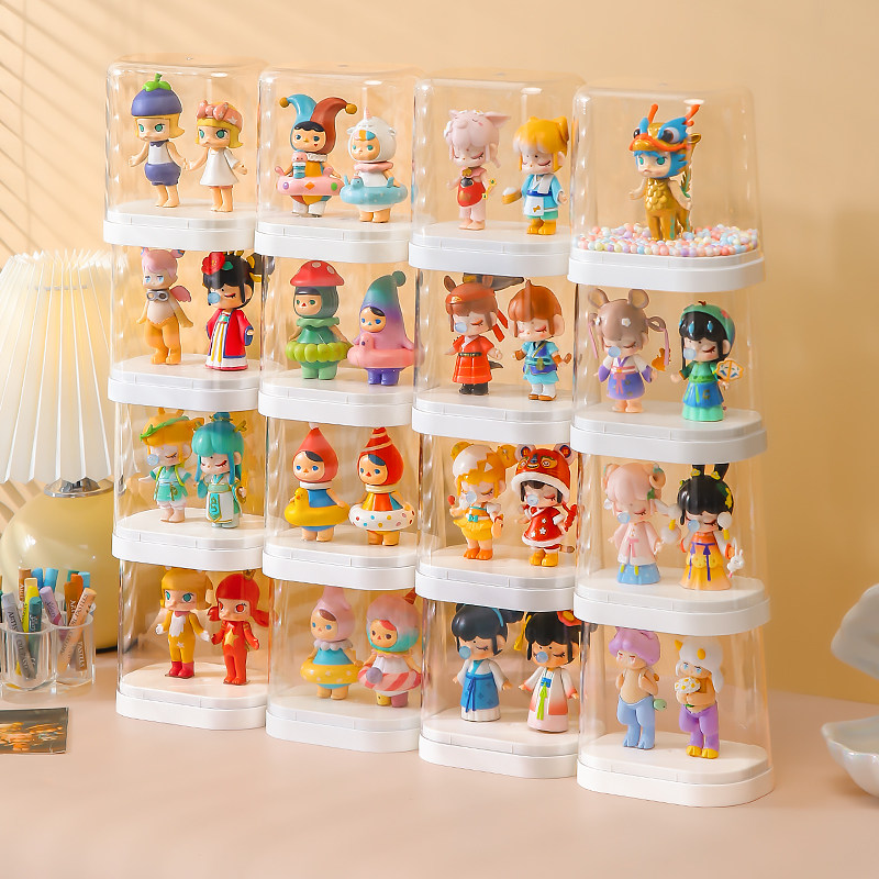 小型フィギュア専用透明収納展示ケース