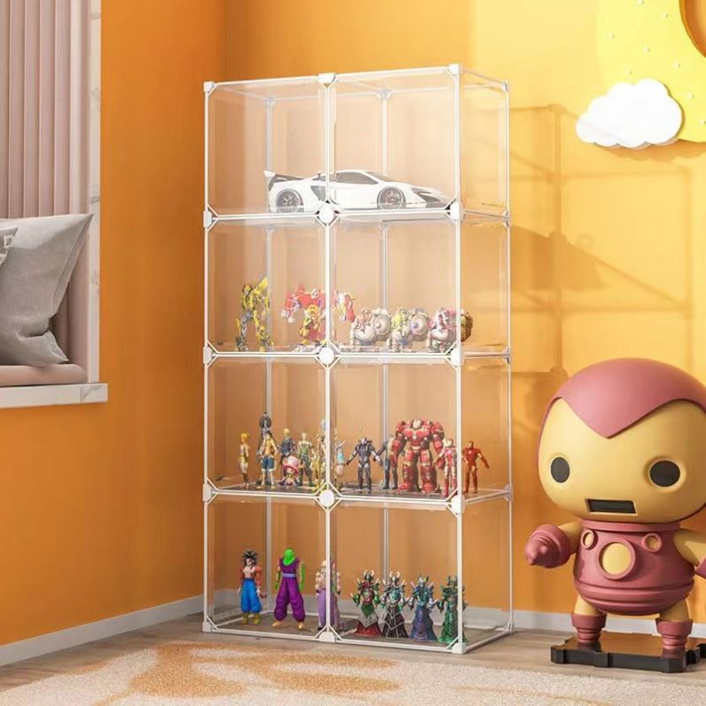 フィギュアケース 積み重ね透明コレクションボックス