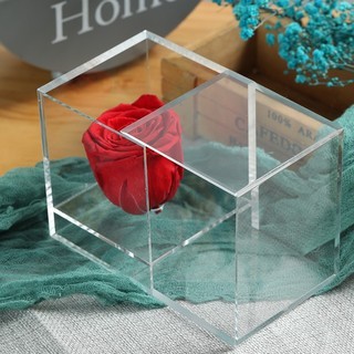 フィギュアケース 小型 透明立方体フィギュアケース
