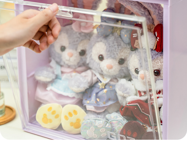 フィギュアケース 組み合わせ自由な積み重ねフィギュアケース