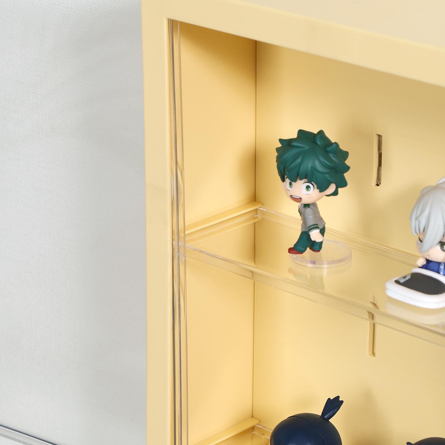 フィギュアケース 小型 かけ レモネード 壁掛け収納