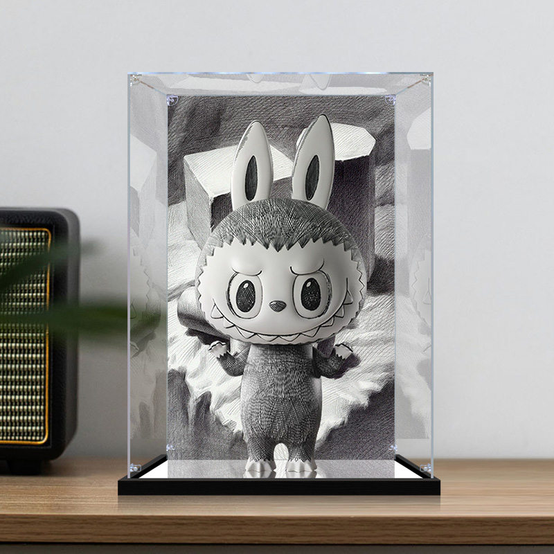 フィギュアケース 幻想うさぎ 透明保護ケース