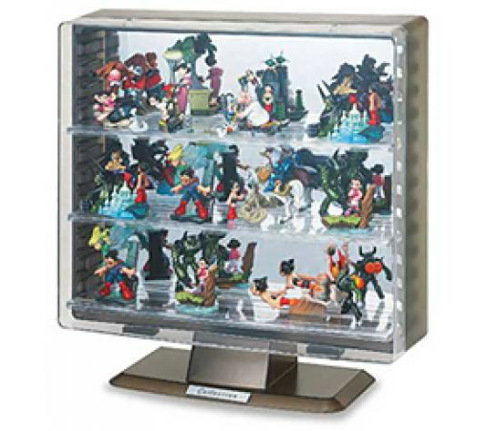フィギュアケース 透明多段式小型フィギュア専用展示棚