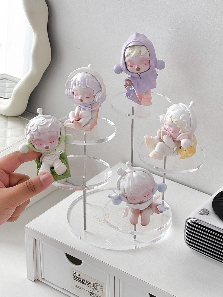 フィギュアケース 多段式ミニフィギュア展示台