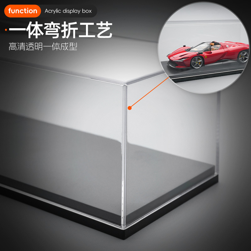 フィギュアケース 透明亜克力製ミニカー専用小型展示保護ケース