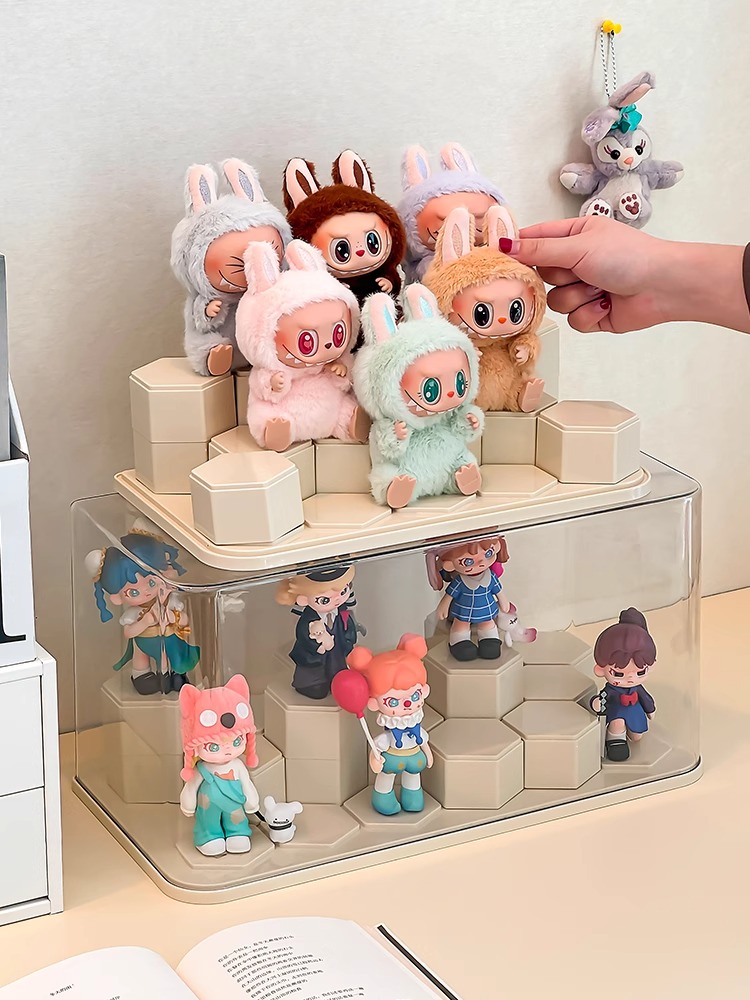 フィギュアケース 二段式小型フィギュアケース