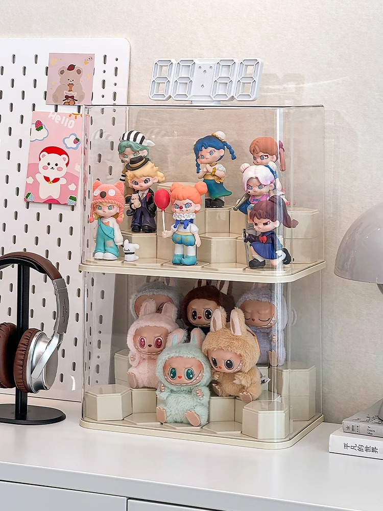 フィギュアケース 二段式小型フィギュアケース